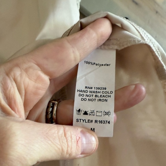 DO+BE Cream Lace Trim Camisole - Picture 3 of 7